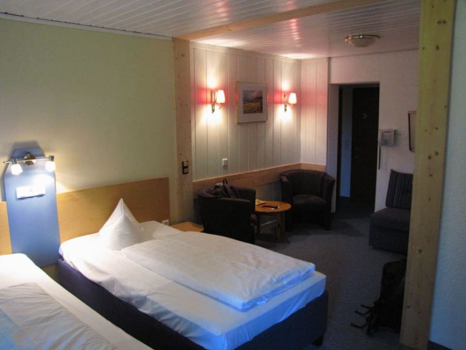 Blick auf die Sitzecke AKZENT Haus Alpenrose