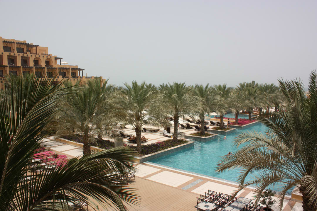 Blick von Barterrasse Rixos Al Mairid Ras Al Khaimah