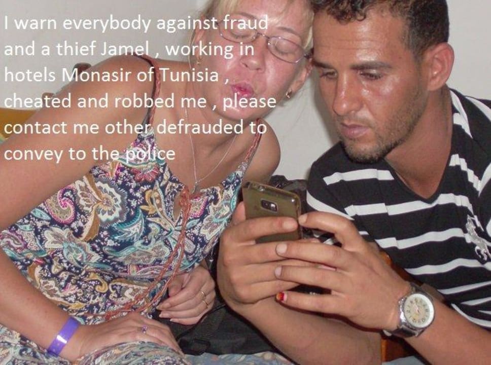 Jamel thief warning  Hotel African Queen