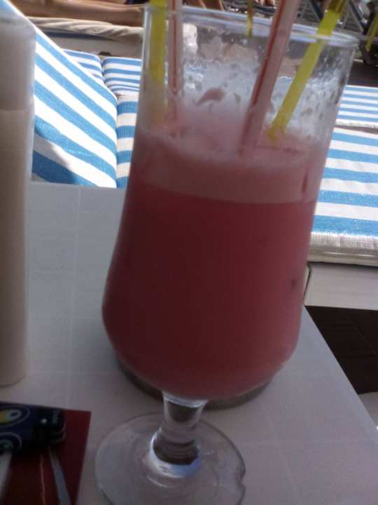Die besten Cocktails von Sinan.Vielen Dank Palm World Side Resort & Spa