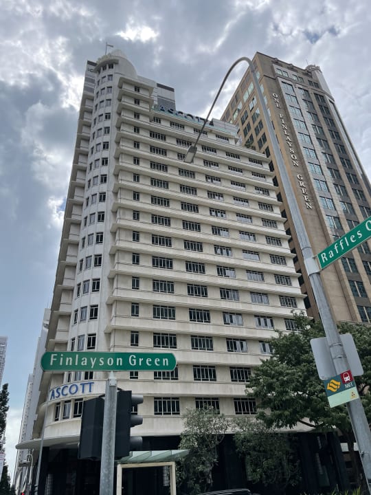 Außenansicht Hotel Ascott Singapore Raffles Place