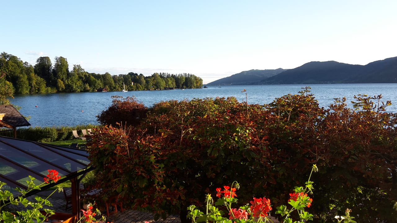 Ausblick Hotel Stadler am Attersee