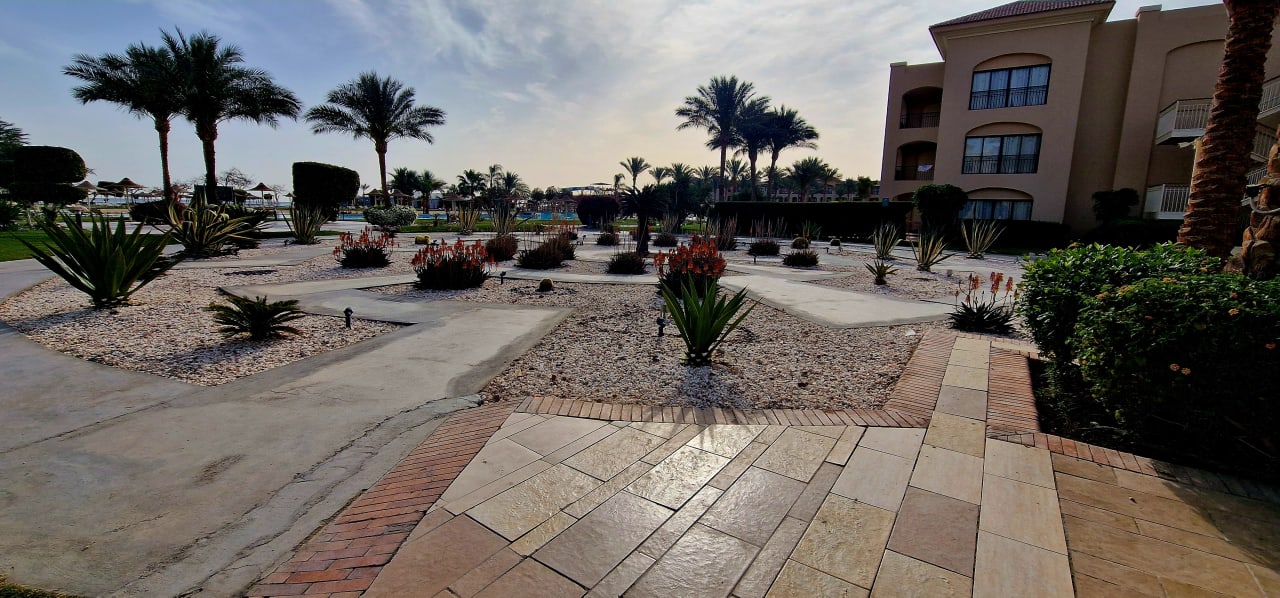 Gartenanlage JAZ Aquamarine Resort