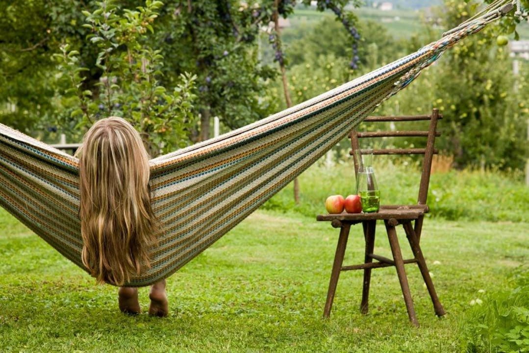 Hängematte Kulturhotel Maratscher