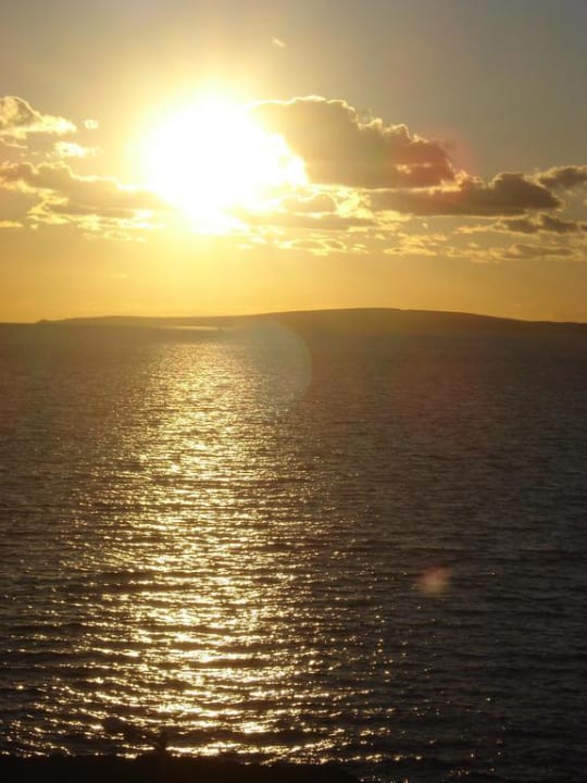 Sonnenuntergang vom Balkon aus AluaSoul Palma