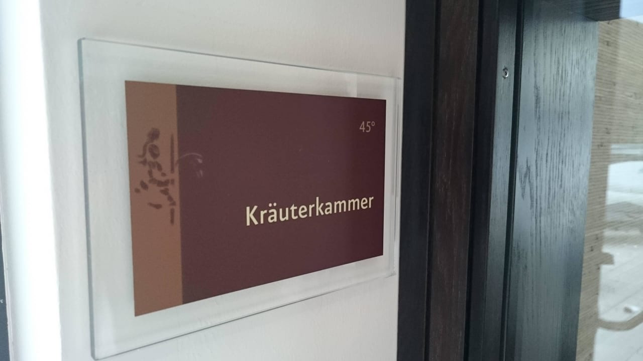 Eingang Kräuterkammer Hotel Ritter Durbach