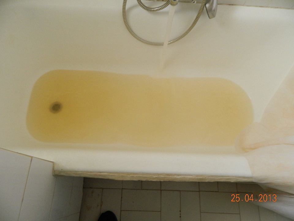 Duschwasser vor dem Gebrauch Alassio Hotel and Thalasso