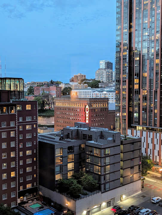 Ausblick Hotel Hyatt at Olive 8