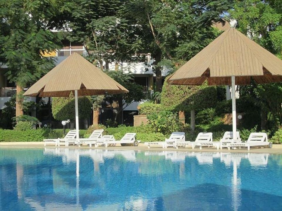 Die Poolanlage Pyramisa Hotel Luxor