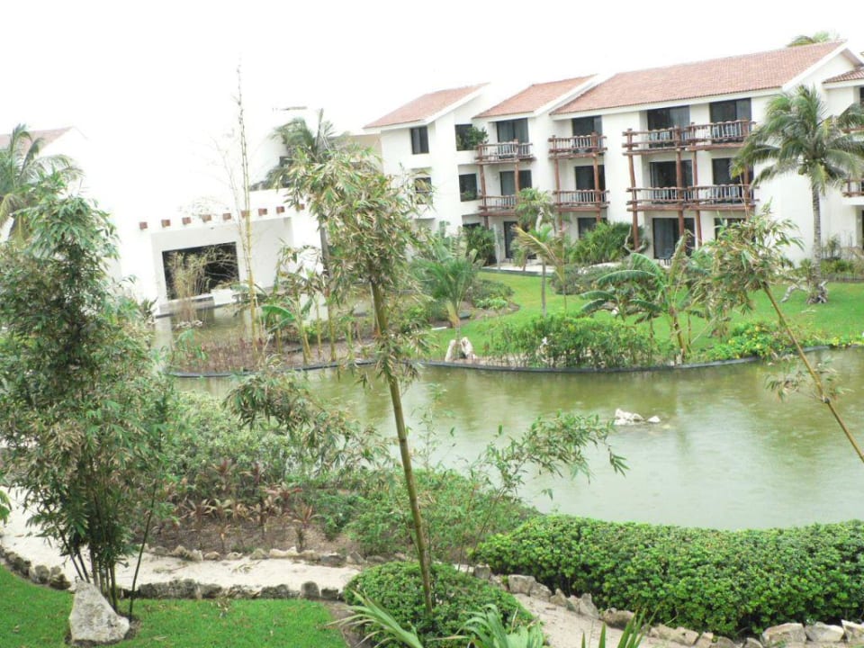 Gartenanlage mit Teich  Grand Oasis Tulum Riviera - All Inclusive