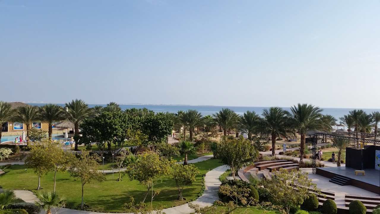 Ausblick Amwaj Beach Club Abu Soma Resort