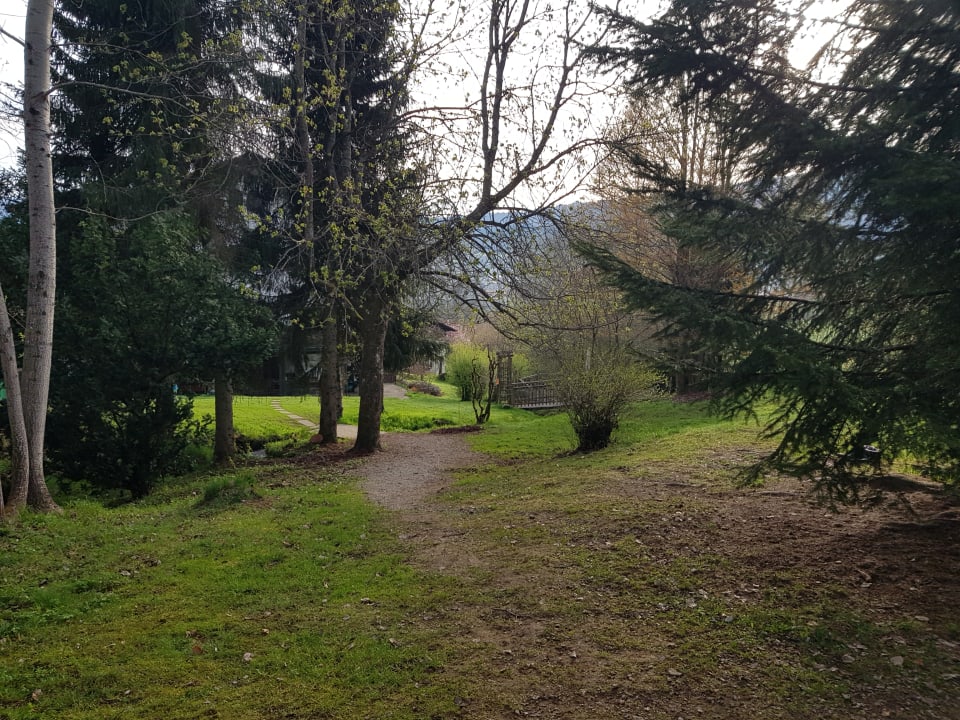 Gartenanlage Gästehaus Falkenau