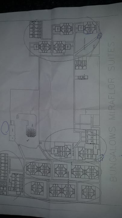 Plan der Anlage HL Miraflor Suites Hotel