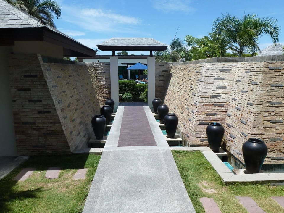 Weg zum Pool Samui Resotel Beach Resort