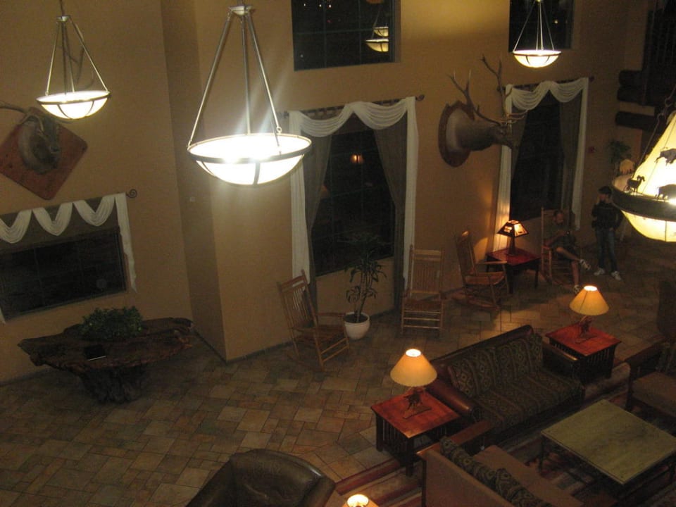 Für Touristen hergerichtete Lobby The Grand Hotel at the Grand Canyon