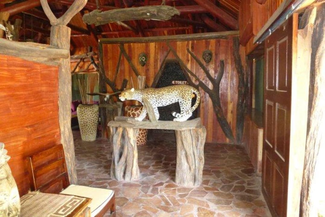 Deko Rezeption Royal Mara Safari Lodge
