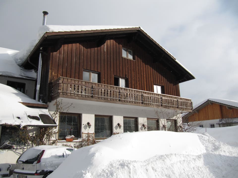 Sonne und Schnee, das ist schee Wirtshaus - Pension Säumerpfad