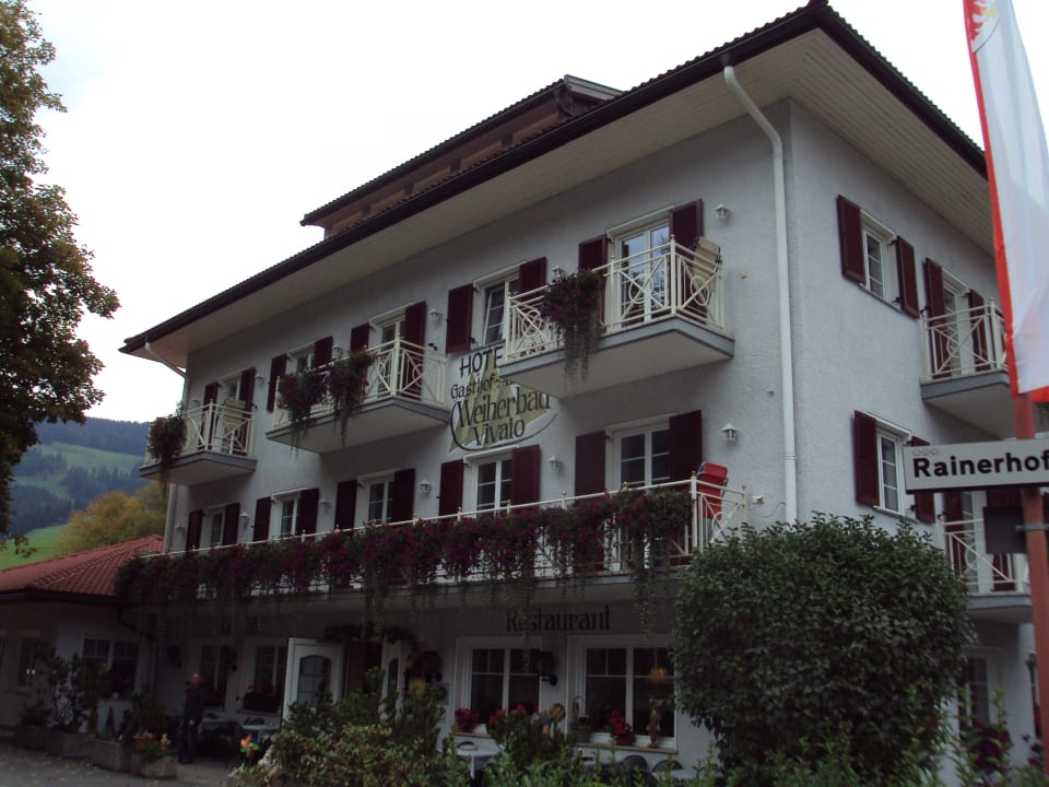 Aussenansicht Gasthof Gasthof Weiherbad