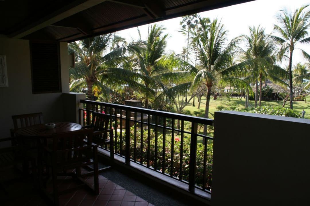 Balkon von der anderen Seite InterContinental Bali Resort