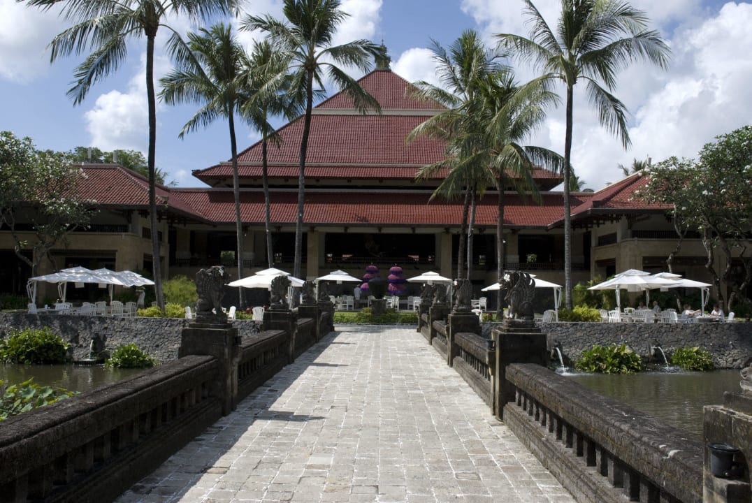 Blick Richtung Lobby InterContinental Bali Resort