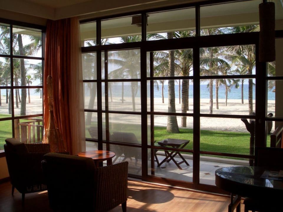Blick vom Zimmer nach Aussen Golden Sand Resort and Spa Hoi An