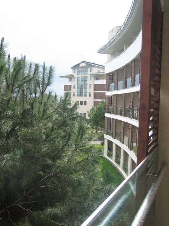 View from room 2408 Voyage Belek Golf & Spa