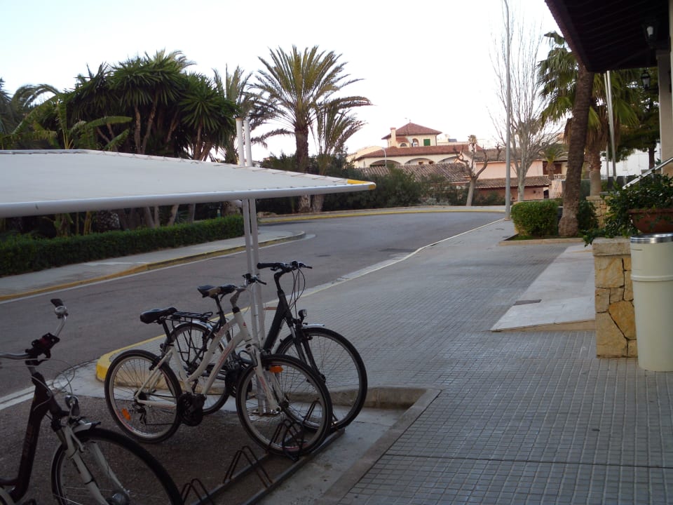 Vorm Eingang Aparthotel Marins Playa