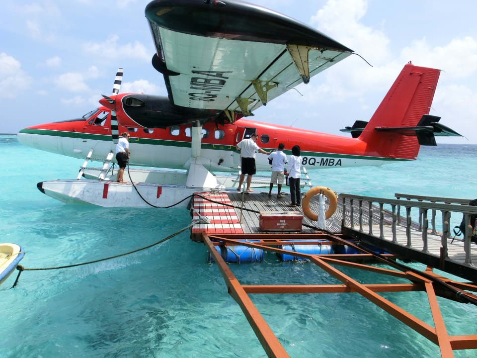 Ankunft auf der Insel Adaaran Select Meedhupparu Island Resort - Premium All Inclusive