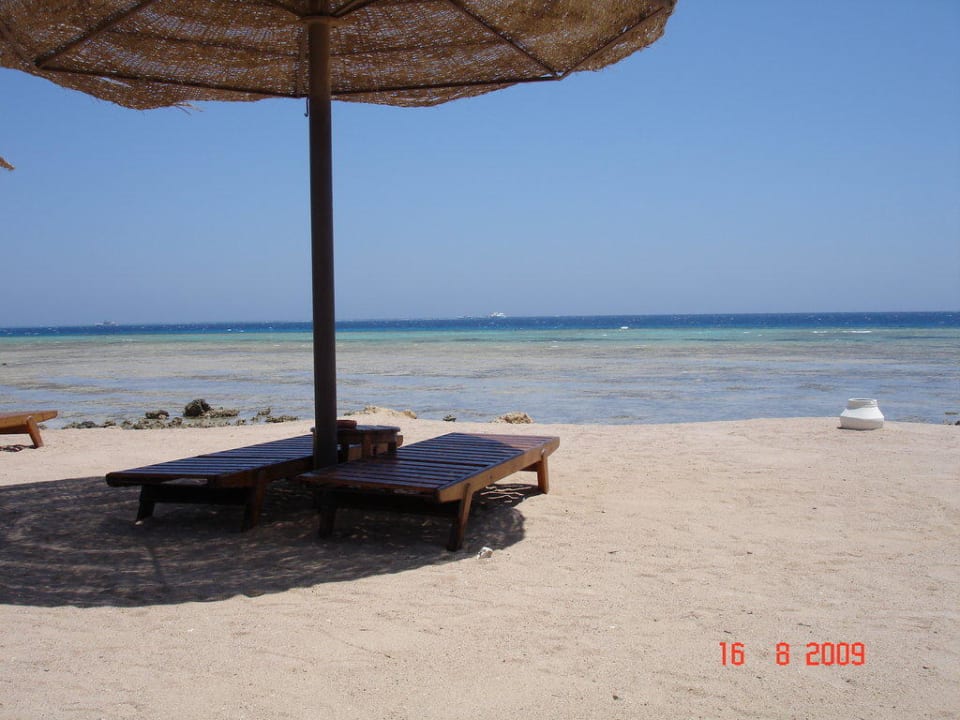 Hier fehlt leider ein Steg. Grand Makadi