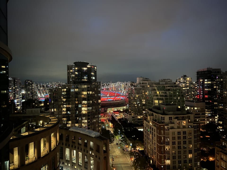 Ausblick Hilton Vancouver Downtown