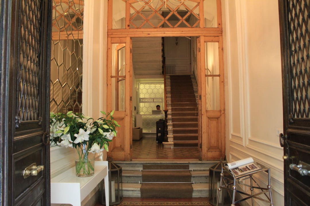 Eingangsbereich des Hotels The House Hotel Galatasaray