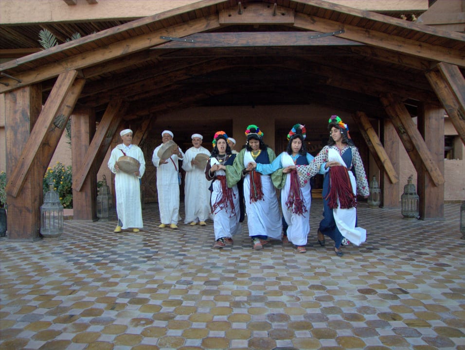 Welcoming committee at "Xaluca Dades" Hotel Xaluca Dades