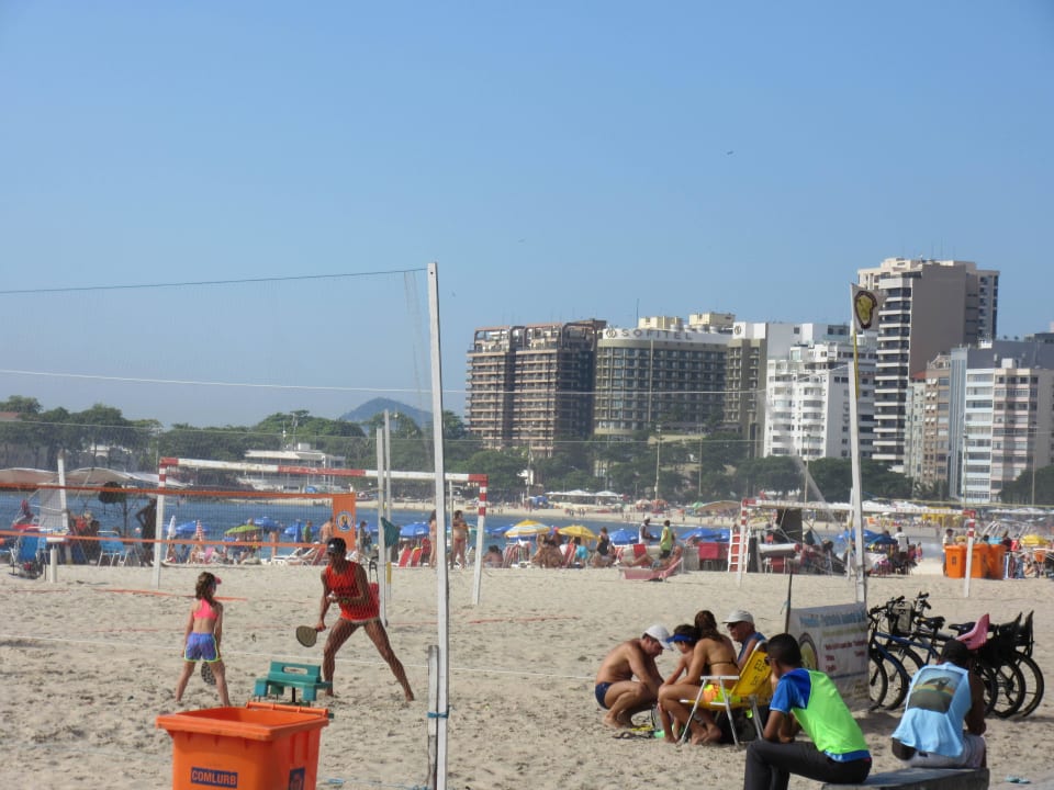 Copa mit Hotel  Fairmont Rio de Janeiro Copacabana