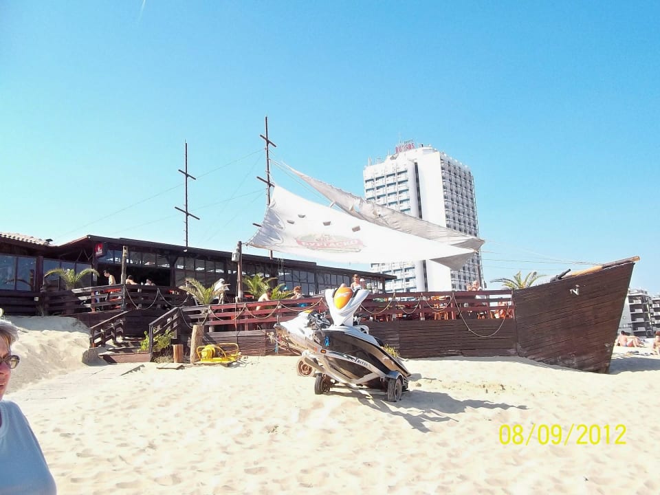 Bar na pláži - Koráb Nessebar Beach Hotel