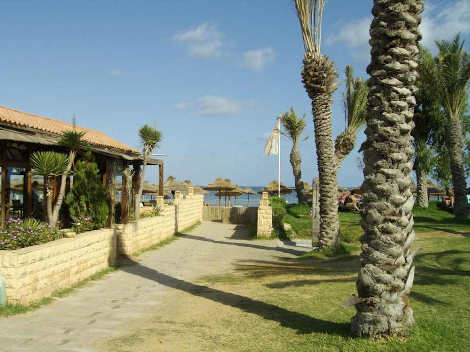 Der Weg zum Strand  Hotel Rosa Beach