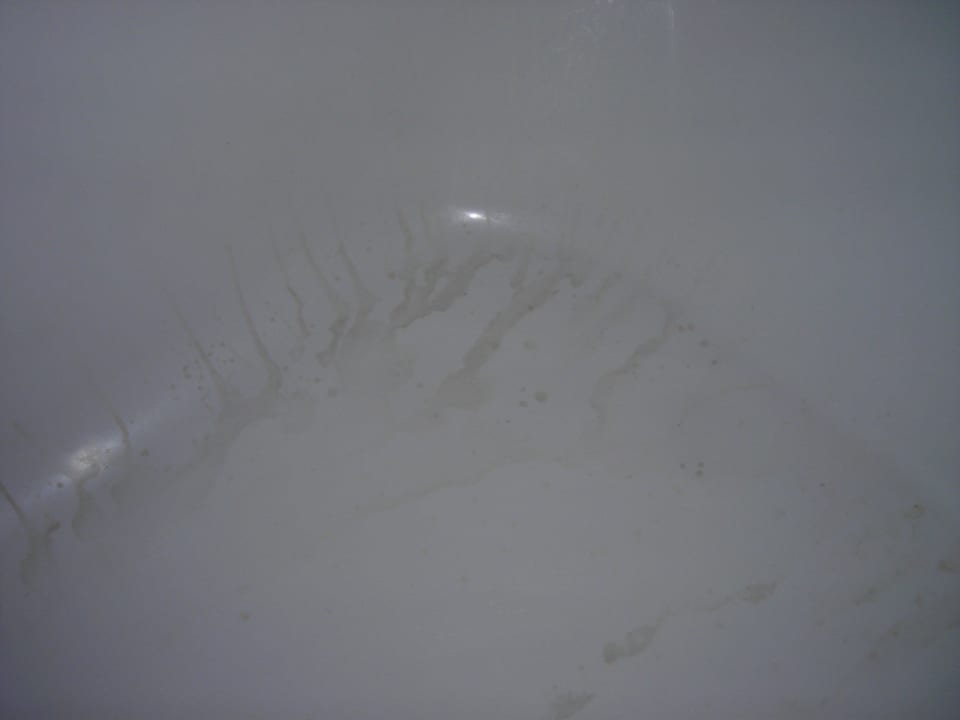 Abgenutzte Badewanne Hotel Sultan of Side