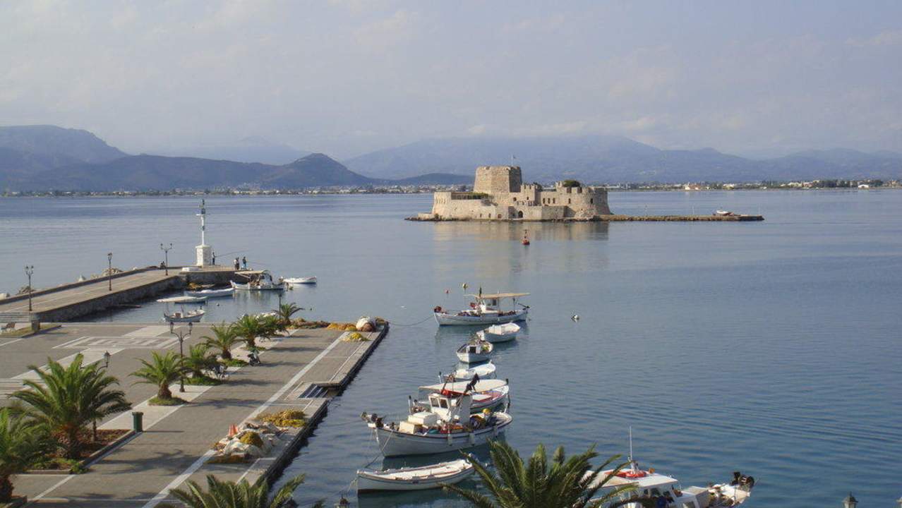 Bourtzi-Festung aus 16. Jahrhundert Nafplia Palace Hotel & Villas