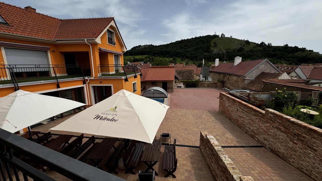 Gartenanlage Pension Mikulov