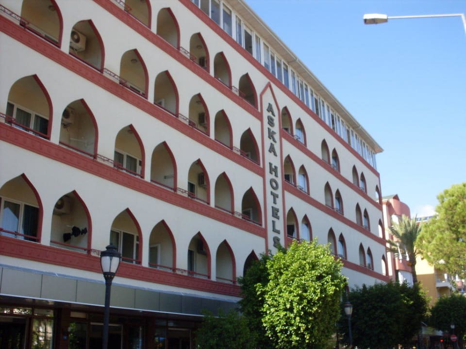 Hotel von außen Hotel Aslan City Kleopatra