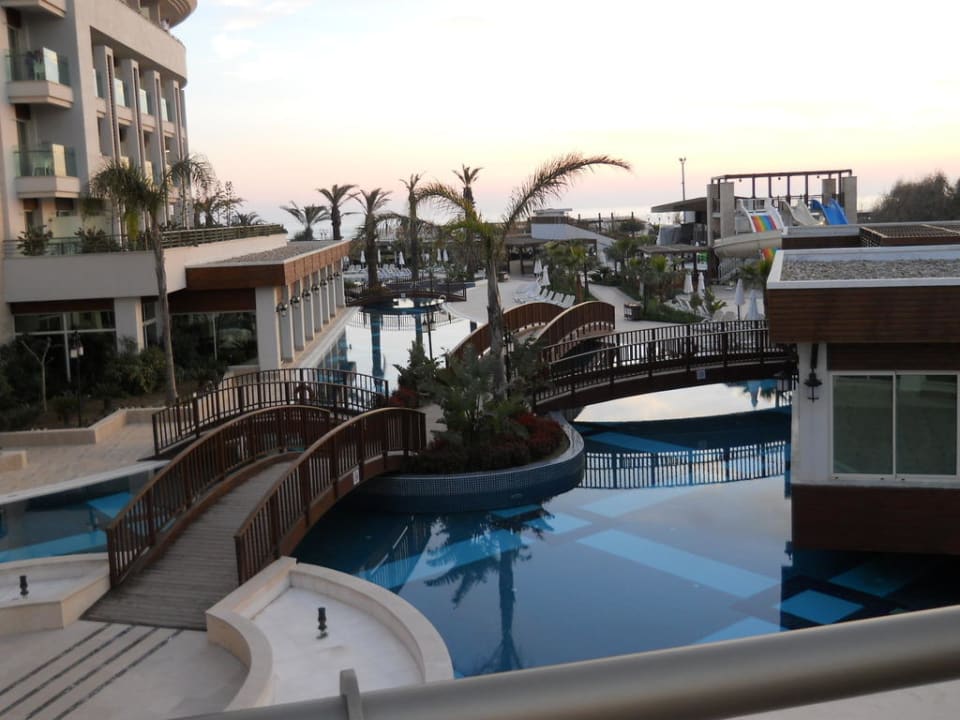 Abendstimmung Sunis Evren Beach Resort Hotel & Spa