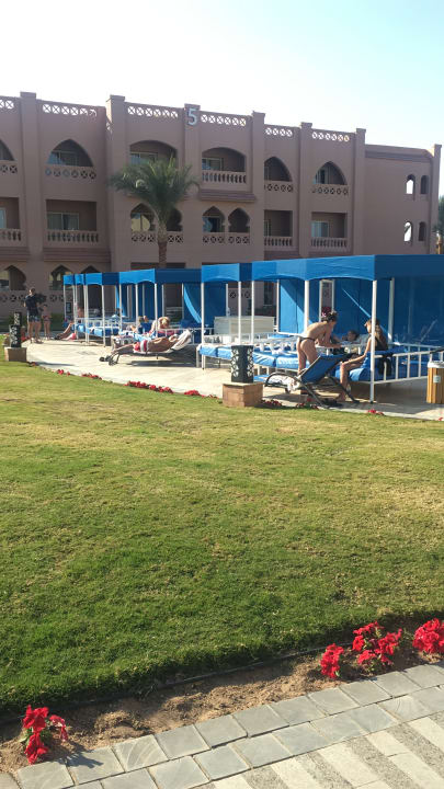 Gartenanlage Pickalbatros Aqua Blu Resort - Hurghada