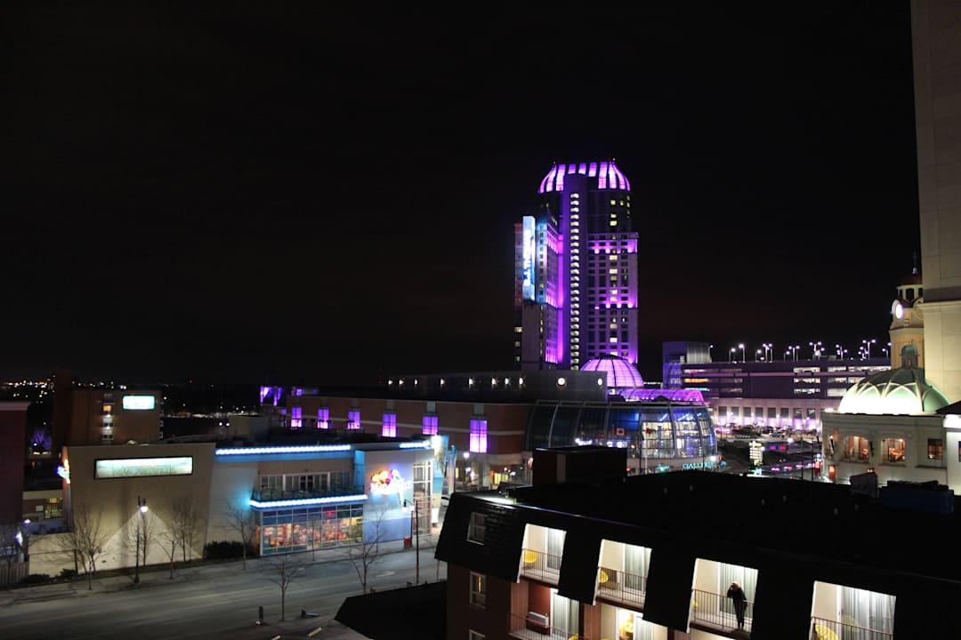 Blick vom Balkon Hotel Fallsview
