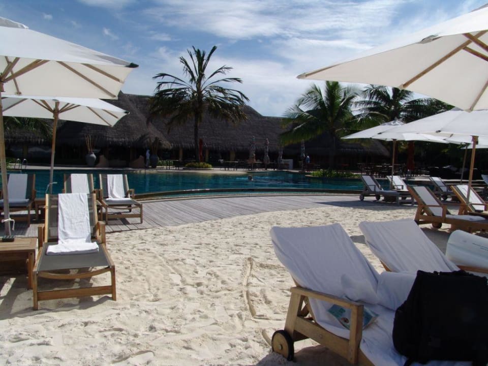 Pool und Strand Six Senses Kanuhura