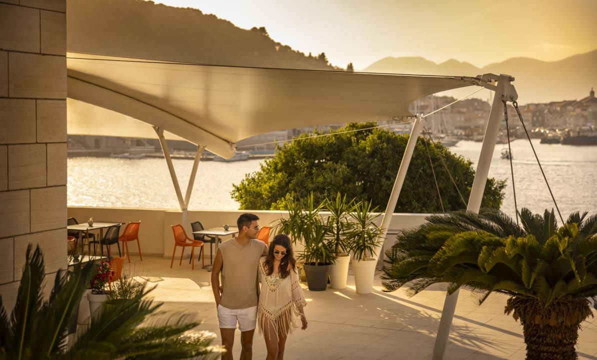 Ausblick Aminess Younique Liburna Hotel