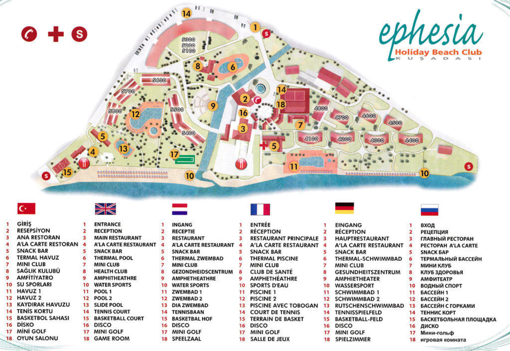 Die Anlage Ephesia Holiday Beach Club