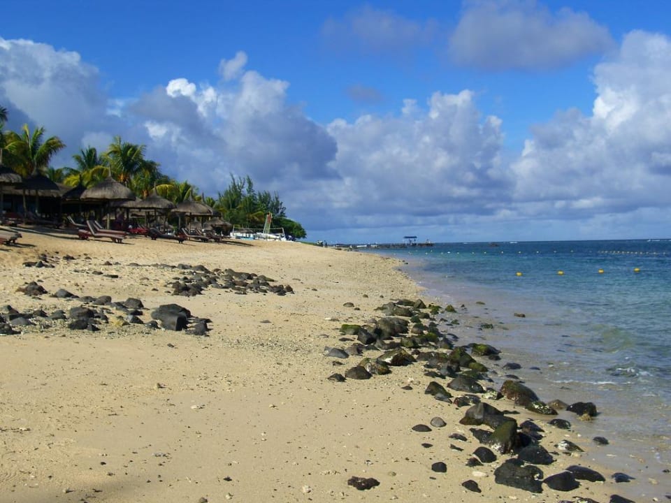 Strand bei Ebbe Le Meridien Ile Maurice