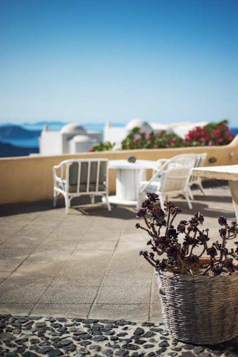 Terrasse Aegagros Caldera Houses