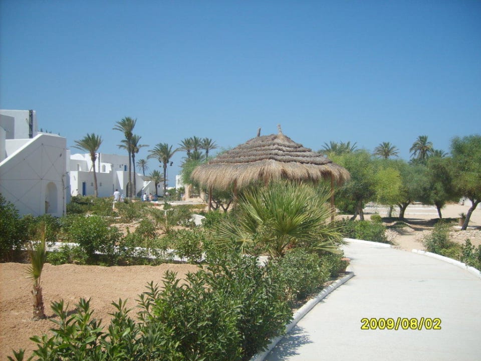 Sehr gepflegte Gartenanlage Djerba Sun Beach Hotel & Spa