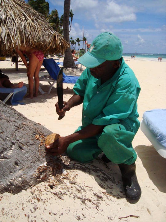 Der Kokosnuss-Mann Punta Cana Princess All Suites Resort & Spa