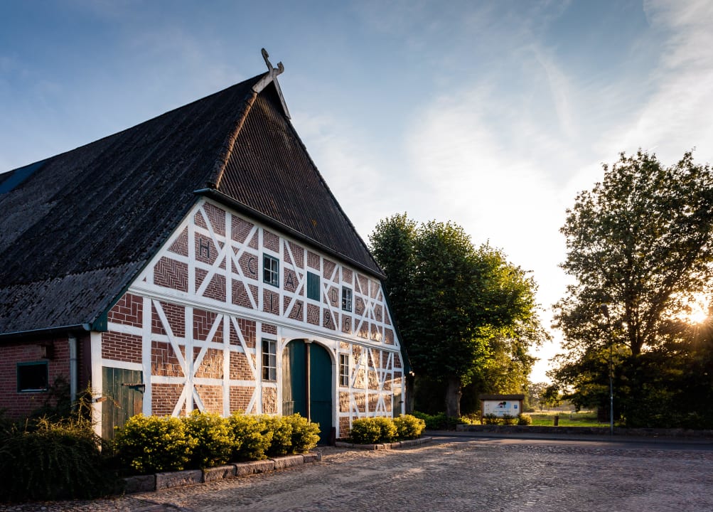 Historischer Giebel anno 1796 LandHaus Zum LindenHof